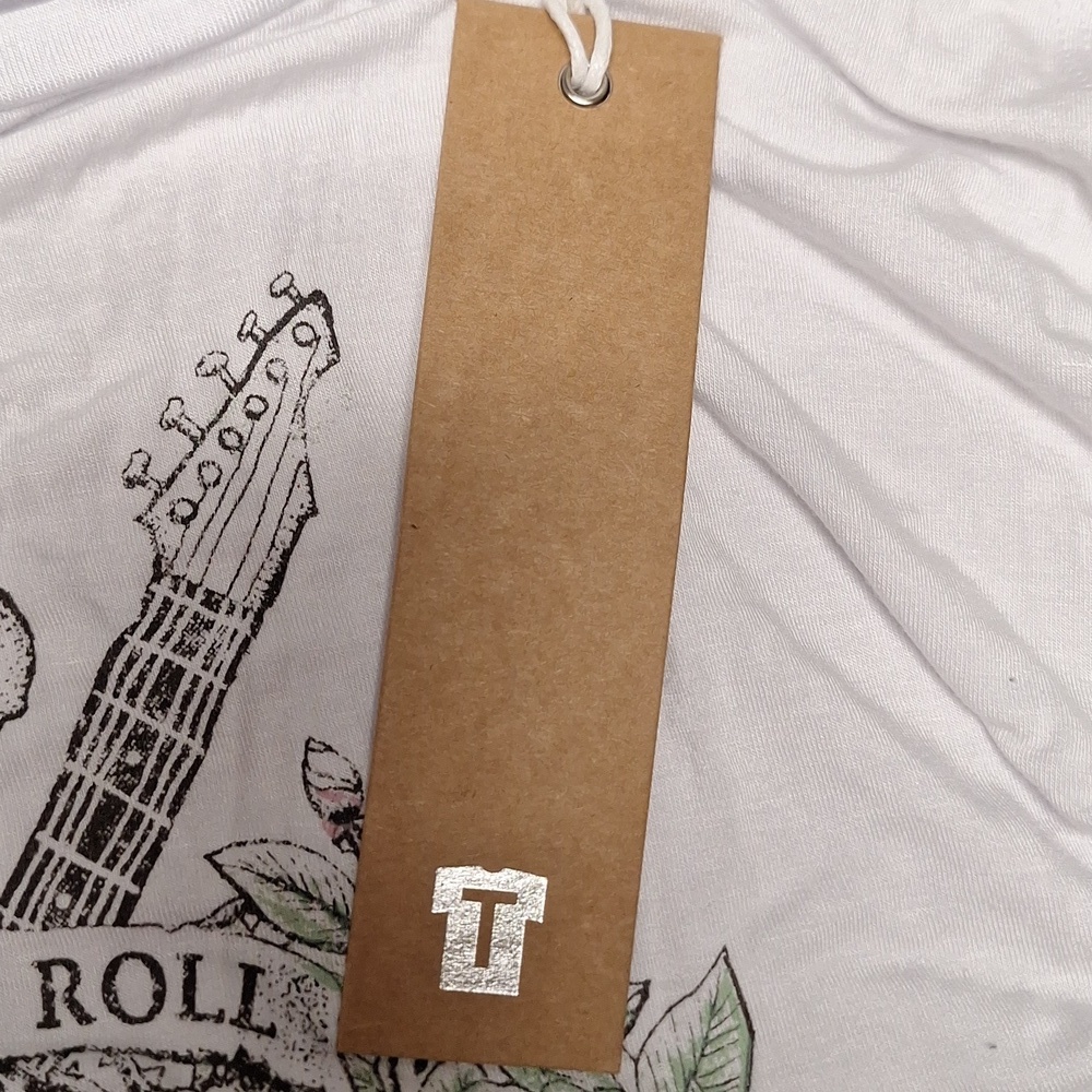 Cotton On White Rock 'N Roll Tank Top - Picture 5 of 7